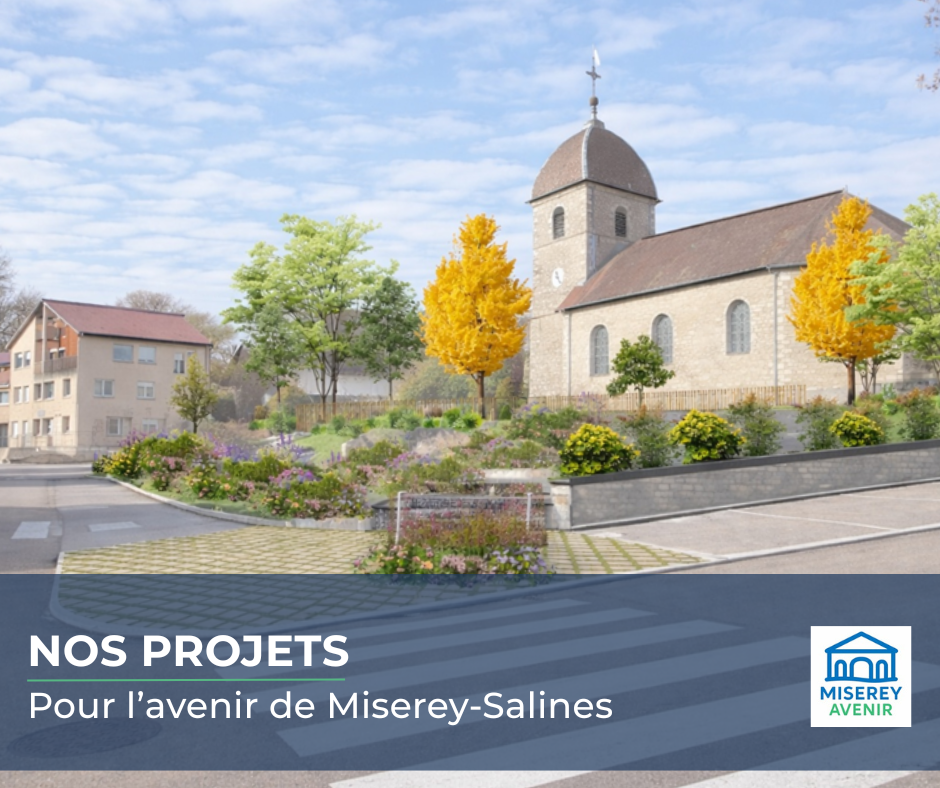 Projets municipaux 2026-2032 Miserey-Salines